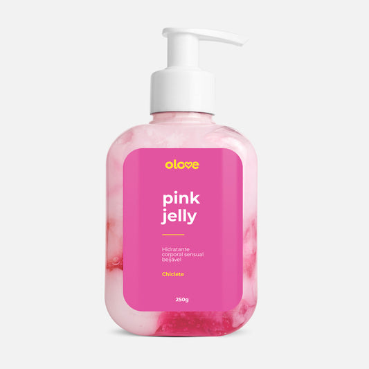 Hidratante Sensual Beijável Olove Pink Jelly Chiclete 250g 1000