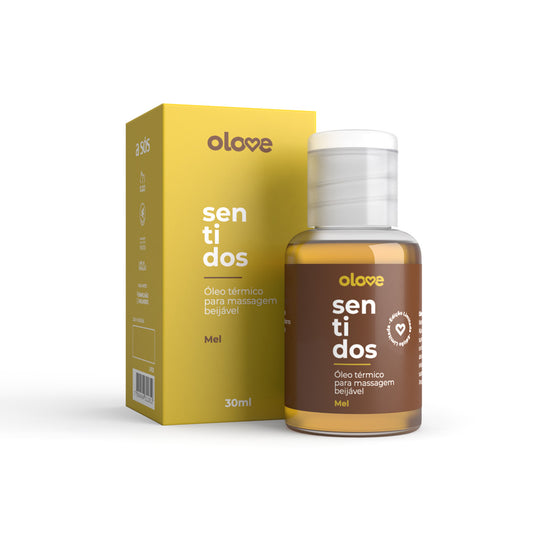 Óleo Beijável Olove Sentidos Mel Hot- 30 ml-Edição Limitada 1000