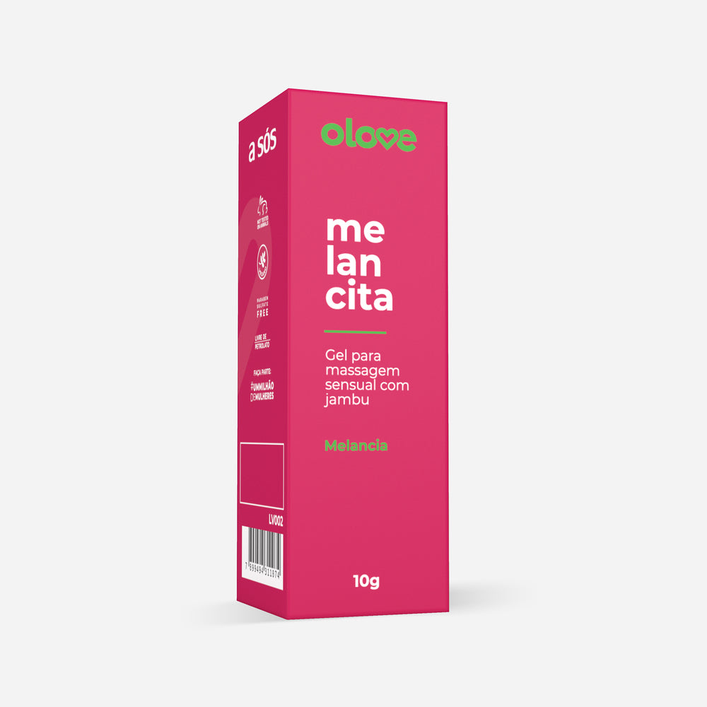 Gel Excitante Olove Beijável Melancita - 10 g