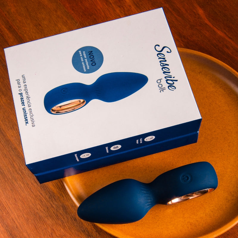 Plug Anal Vibratrio Multivelocidade Recarregvel Sensevibe Bolt | Olove A Ss Loja Plug Anal Vibratrio Multivelocidade Recarregvel Sensevibe Bolt | Olove A Ss Loja