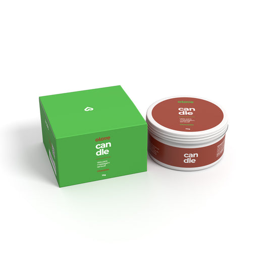 Vela Hidratante Beijável Olove Candle - Chocolate -70 g 1000