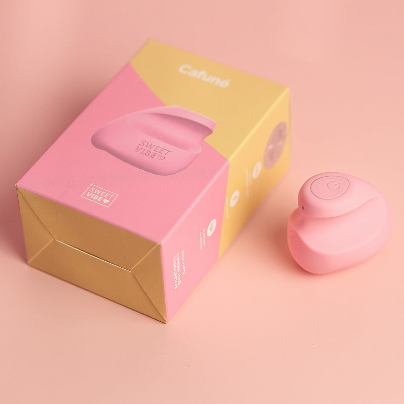 Dedeira Vibratória Recarregável Sweet Vibe Cafuné - Rosa