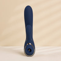 Vibrador e Sugador Recarregável Sensevibe Mega Rabbit