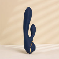 Vibrador e Sugador Recarregável Sensevibe Mega Rabbit