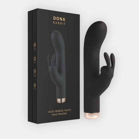 Vibrador Multivelocidade Recarregável Dona Rabbit 800