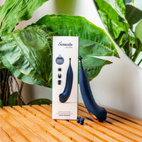 Vibrador e Estimulador Sugador Recarregável Sensevibe Double