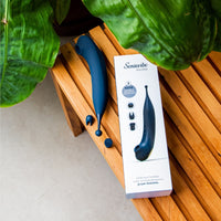 Vibrador e Estimulador Sugador Recarregável Sensevibe Double