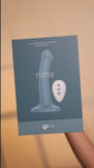 Stories de Dildo com Ventosa e Vibrador Recarregável Go Vibe Nina - Azul
