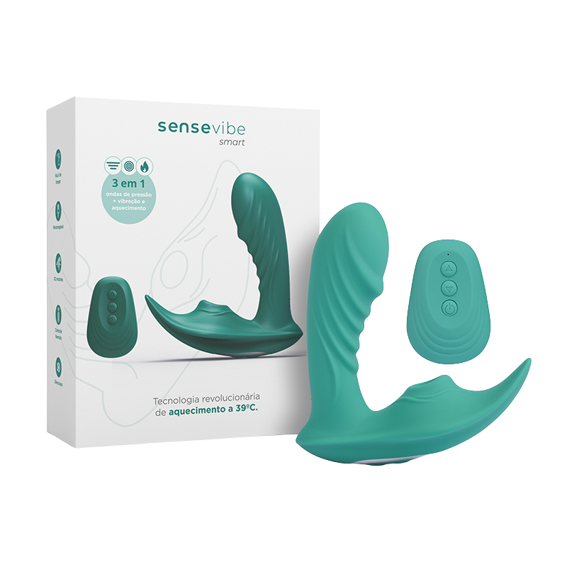 Estimulador de Clitóris Recarregável Sensevibe Smart