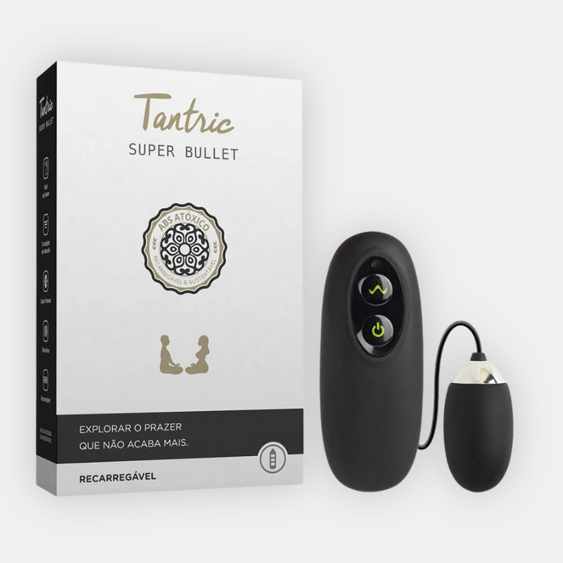 Vibrador e Estimulador Tantric Super Bullet