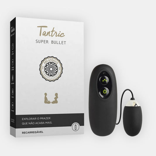Vibrador e Estimulador Tantric Super Bullet 800